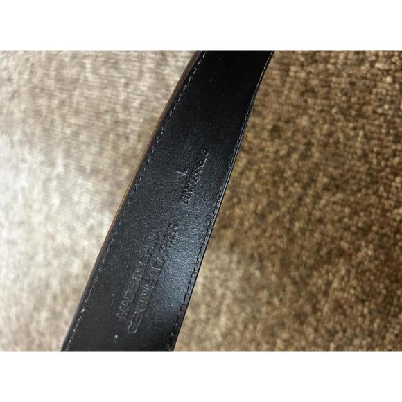 shyanne Genuine Leather Belt with Ornate Silver-Tone Buckle - Picture 3 of 5